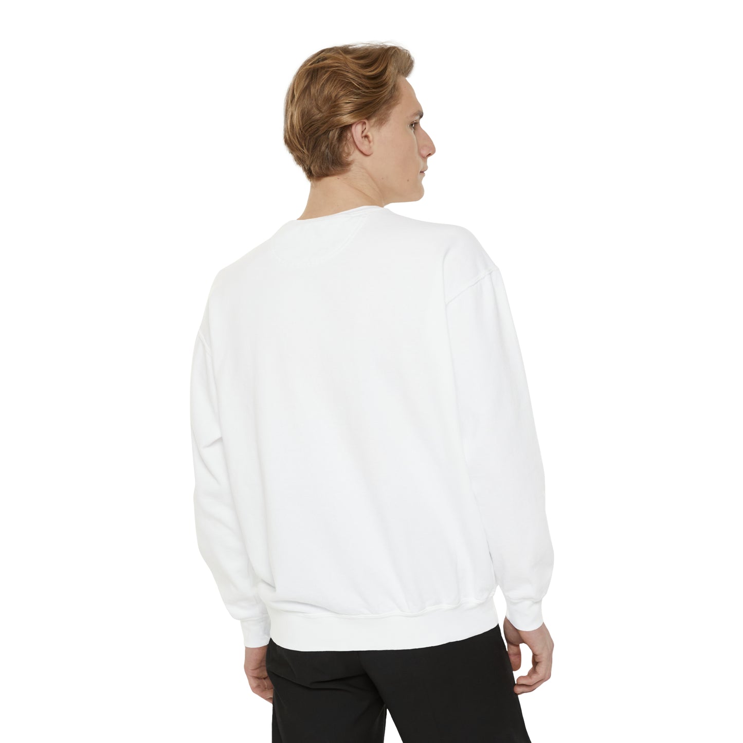 Local Script Understated  Garment-Dyed Sweatshirt