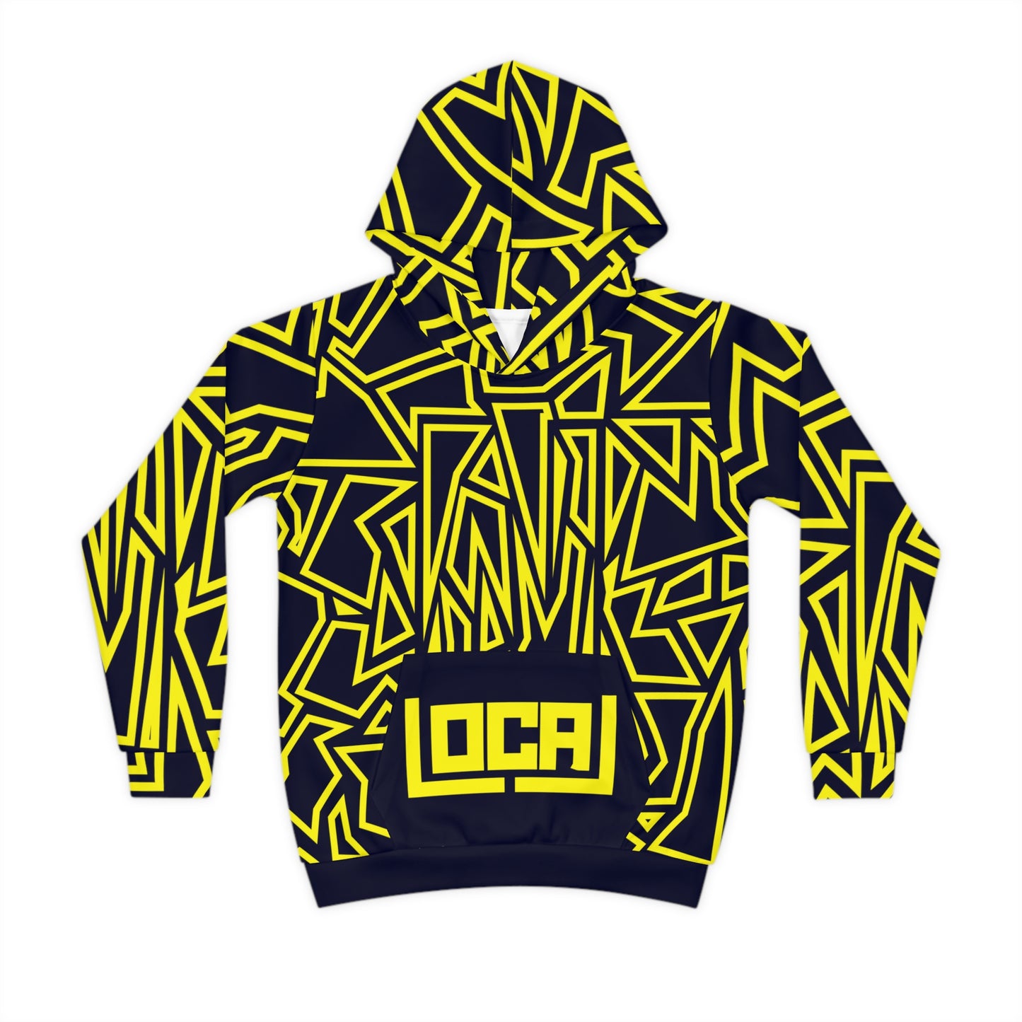 Local Hidden N pattern Children's Hoodie